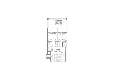 3rd Floor Plan, 070H-0082