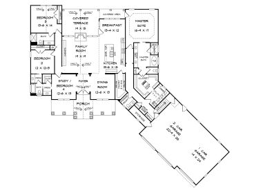 1st Floor Plan, 019H-0189