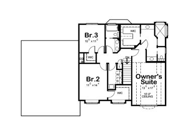 2nd Floor Plan, 031H-0424