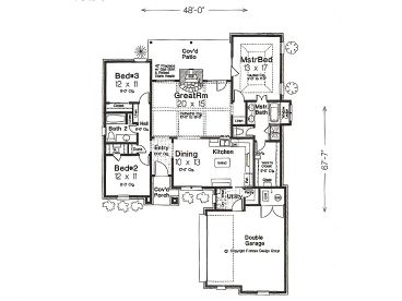 Floor Plan, 002H-0022