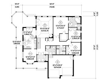 Floor Plan, 072H-0050