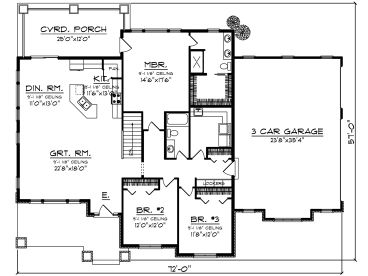 Floor Plan, 020H-0440