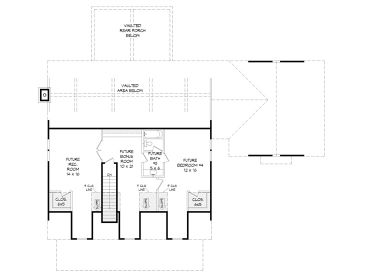 2nd Floor Plan, 062H-0428