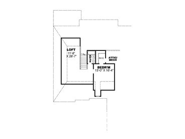 2nd Floor Plan, 011H-0044
