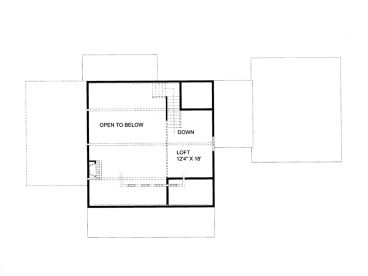 2nd Floor Plan, 012H-0208