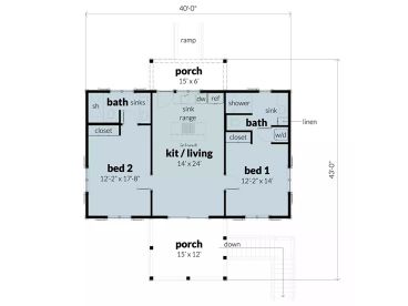 Floor Plan, 052H-0163