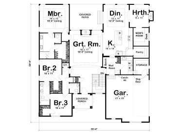 Floor Plan, 050H-0120