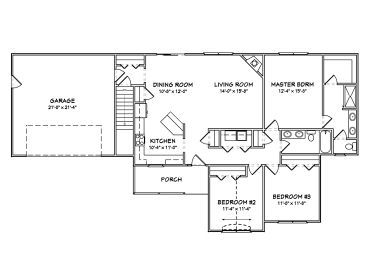 Floor Plan, 048H-0040