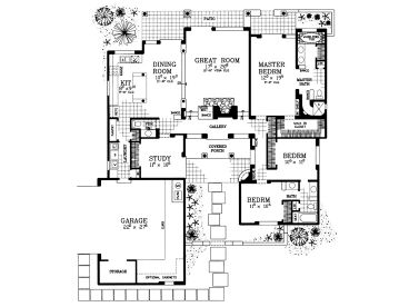 Floor Plan, 057H-0039