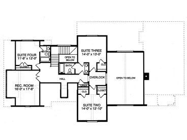 2nd Floor Plan, 029H-0085