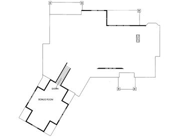 2nd Floor Plan, 012H-0230
