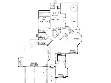 Floor Plan, 013H-0068
