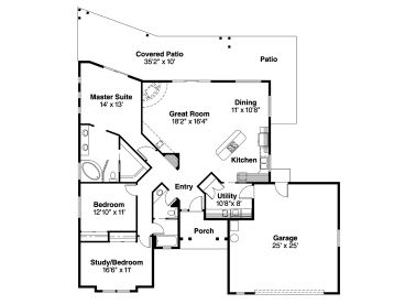 Floor Plan, 051H-0055