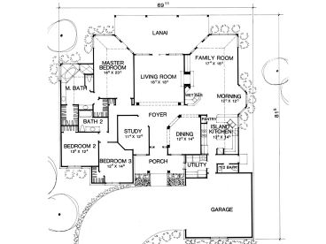 Floor Plan, 036H-0023