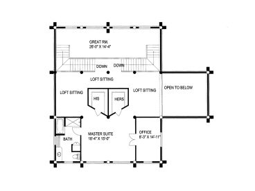 2nd Floor Plan, 012L-0057