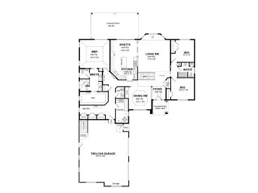 Floor Plan, 014H-0081