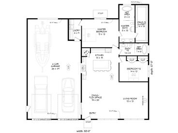 Floor Plan, 062G-0428