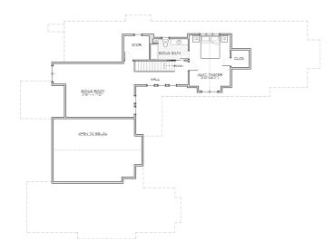 2nd Floor Plan, 081H-0007