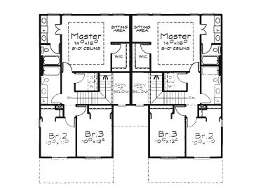 2nd Floor Plan, 031M-0078