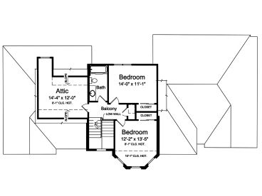 2nd Floor Plan, 046H-0002