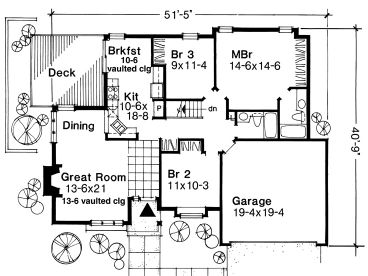 Floor Plan, 022H-0001