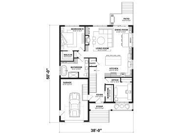 Floor Plan, 027H-0565
