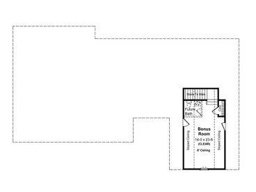 2nd Floor Plan, 001H-0082