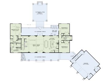 1st Floor Plan, 025H-0312