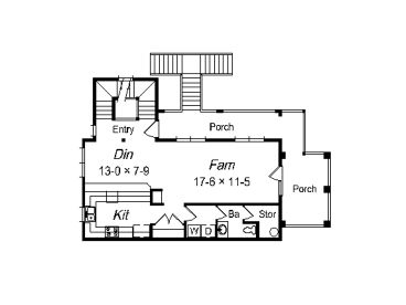 2nd Floor Plan, 061H-0092