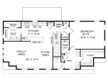 2nd Floor Plan, 019G-0034