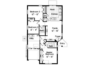 Floor Plan, 043H-0008