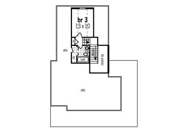 2nd Floor Plan, 021H-0226