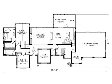 Floor Plan, 020H-0332