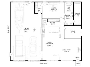 Floor Plan, 062G-0366