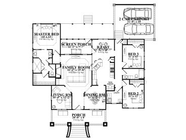 Floor Plan, 073H-0047