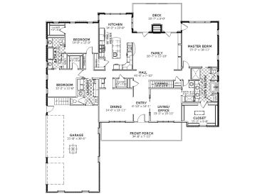 Floor Plan, 067H-0027