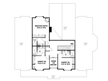 2nd Floor Plan, 012H-0252