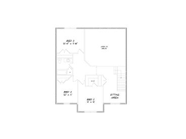 2nd Floor Plan, 083H-0014