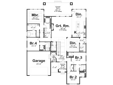 Floor Plan, 050H-0536