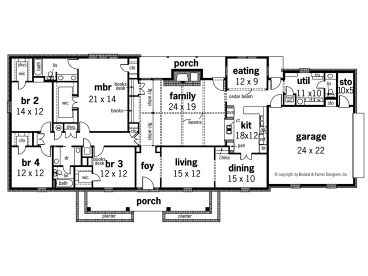 Floor Plan, 021H-0157