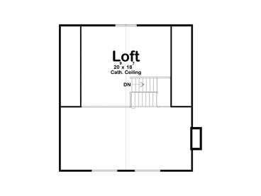 2nd Floor Plan, 050H-0290