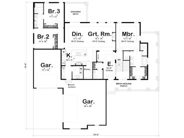 Floor Plan, 050H-0224