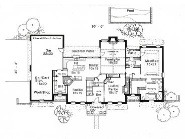 1st Floor Plan, 002H-0059