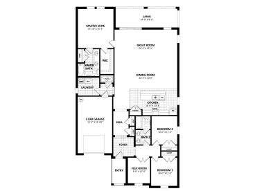 Floor Plan, 064H-0161