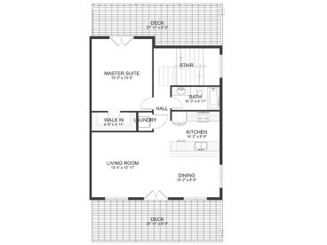 2nd Floor Plan, 065G-0037