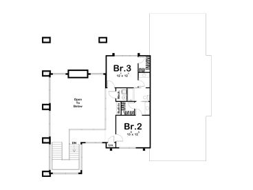 2nd Floor Plan, 050H-0395