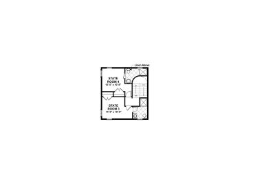 2nd Floor Plan, 007H-0152