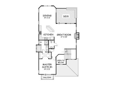 2nd Floor Plan, 041H-0139