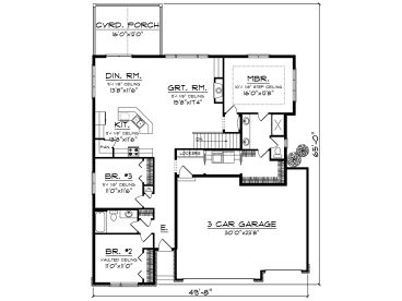 Floor Plan, 020H-0482