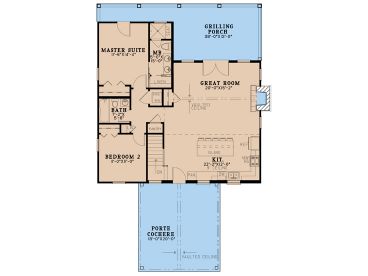 Floor Plan, 074H-0256